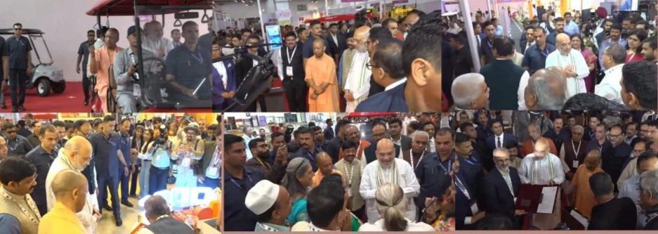 यूपी इंटरनैशनल ट्रेड-शो का अमित शाह ने किया उद्घाटन