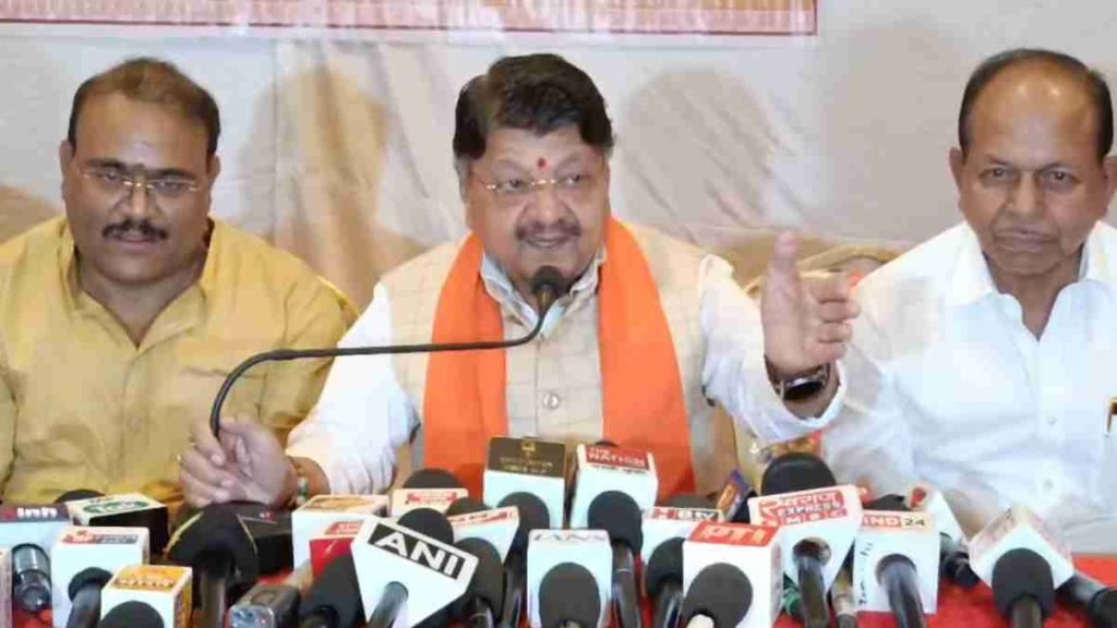 Kailash Vijayvargiya controversial statement: विजयवर्गीय के बयान से सियासी तूफान, वीडी शर्मा के समर्थन में नारा, हेमंत खंडेलवाल पर निशा...