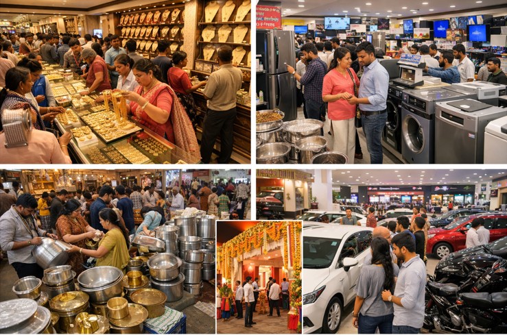 अक्षय तृतीया पर भोपाल के बाजार गुलजार : पहले दिन 130 करोड़, दूसरे दिन 200 करोड़ की उम्मीद