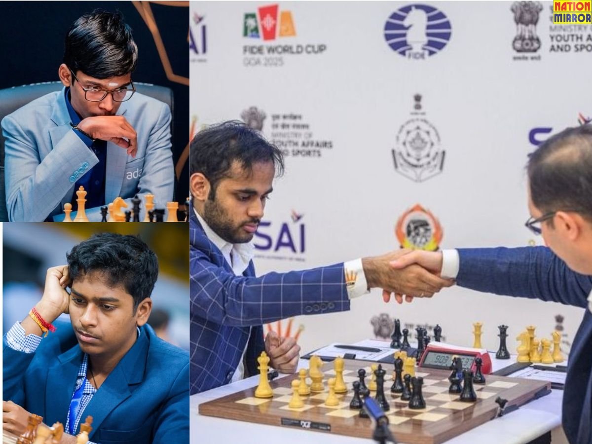 Chess World Cup 2025: 3 भारतीय ग्रैंडमास्टर्स ने चेस वर्ल्डकप में बनाया स्थान, अब टाई-ब्रेक में होगी अगली चुनौती!