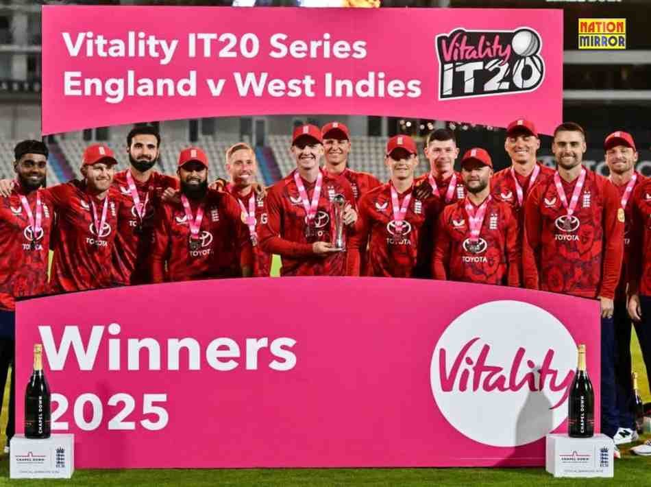 Eng vs WI 3rd T20 2025: इंग्लैंड ने वेस्टइंडीज को हराकर 3-0 से सीरीज अपने नाम की...