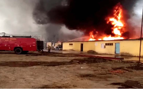 Priya Gold Biscuit Factory Fire: भिंड में प्रिया गोल्ड बिस्किट फैक्ट्री में लगी आग