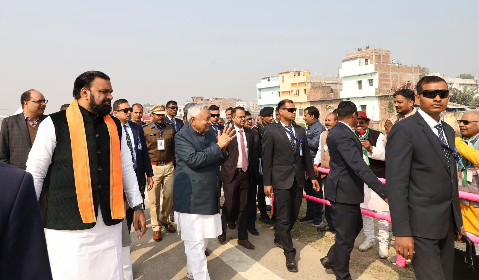 CM नीतीश ने खोला योजनाओं का पिटारा, 450.30 करोड़ की योजनाओं का शिलान्यास