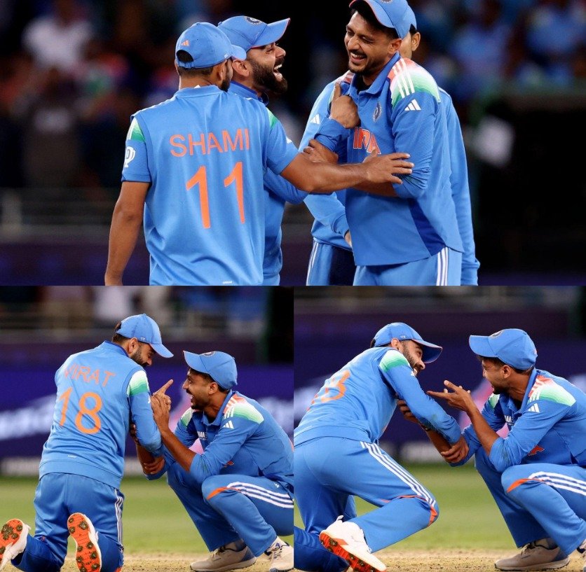 IND vs NZ Champions Trophy 2025: आखिर विराट कोहली ने अक्षर के पैर क्यों छुएं..