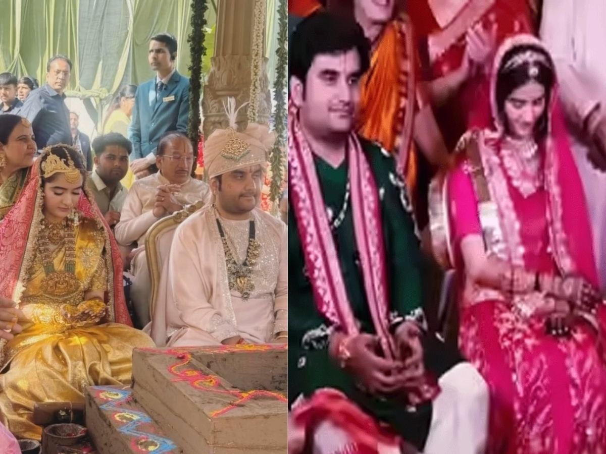 कथावाचक इंद्रेश और शिप्रा ने लिए सात फेरे, कुमार विश्वास बोले - अगला नंबर धीरेंद्र शास्त्री का