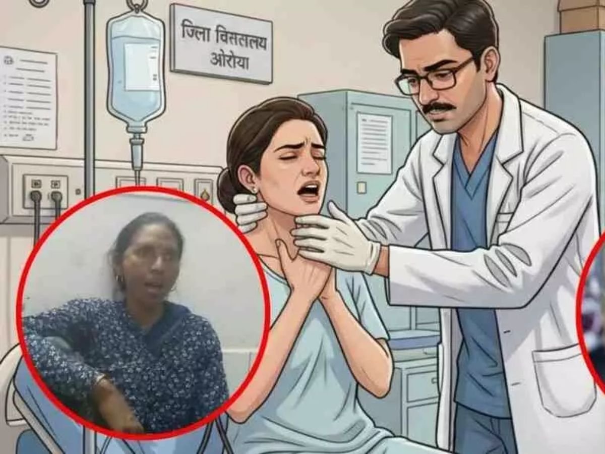 गोलगप्पे खाना महिला को पड़ा भारी, नहीं हुआ मुंह बंद, डॉक्टर हुए हैरान