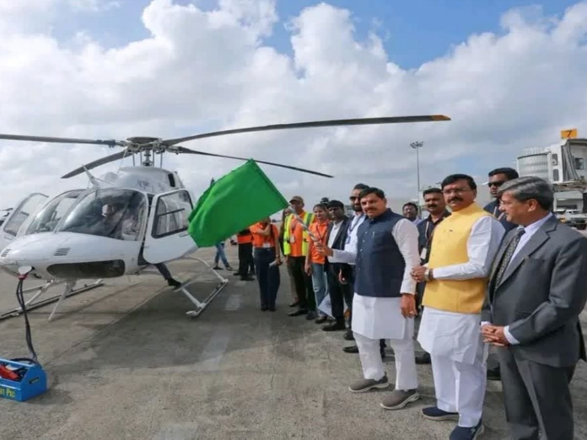 MP NEWS :  मध्य प्रदेश में सीएम डॉ मोहन यादव ने पीएम श्री पर्यटन हेलीकॉप्टर सेवा का किया शुभारंभ