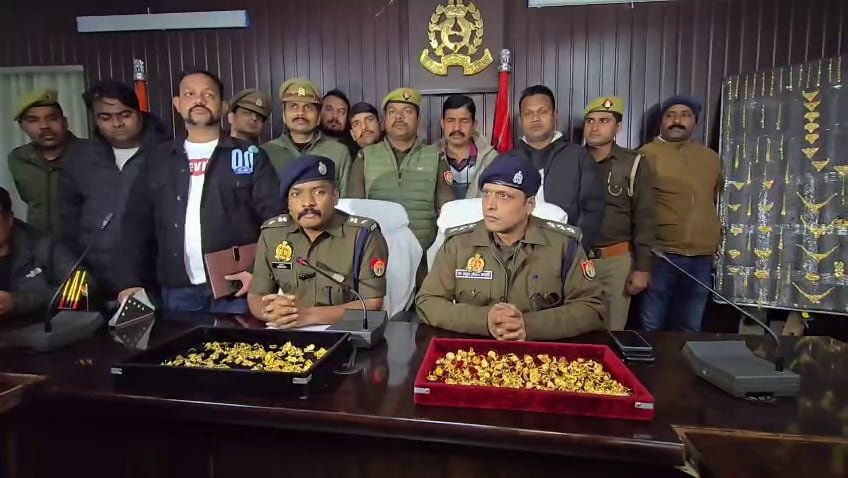 वाराणसी में सोने की सबसे बड़ी चोरी का खुलासा, केयरटेकर निकला मास्टरमाइंड; 3 करोड़ की ज्वेलरी बरामद