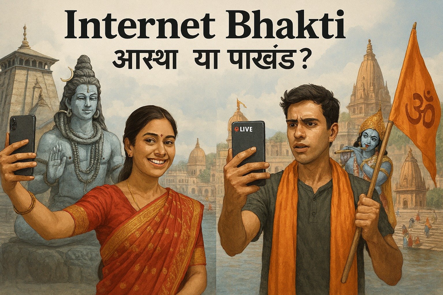 Internet Bhakti: आस्था या पाखंड? सोशल मीडिया पर भक्ति के नाम पर दिखावा