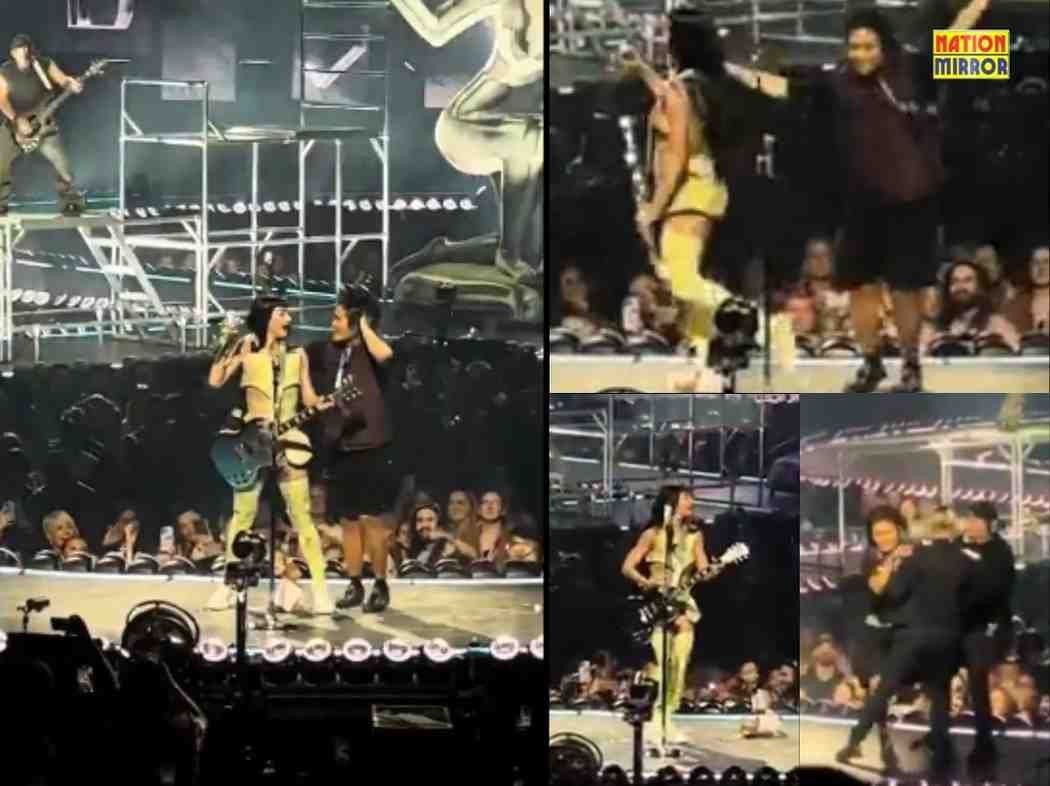 Katy Perry Concert Viral Video: फैन के मंच पर चढ़ने से असहज हुईं सिंगर, वीडियो हुआ वायरल...