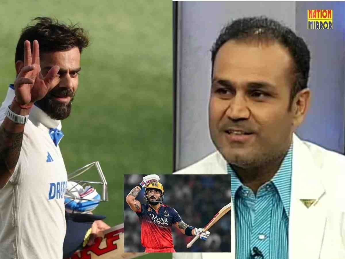 Kohli Test Retirement Sehwag Reaction: कोहली के टेस्ट रिटायरमेंट पर सहवाग ने उठाए सवाल, कह दी बड़ी बात!