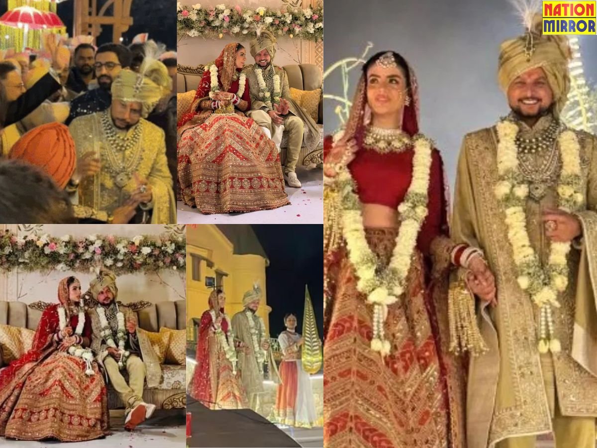 शादी के बंधन में बंधे कुलदीप यादव और वंशिका, तस्वीरें हुईं वायरल...