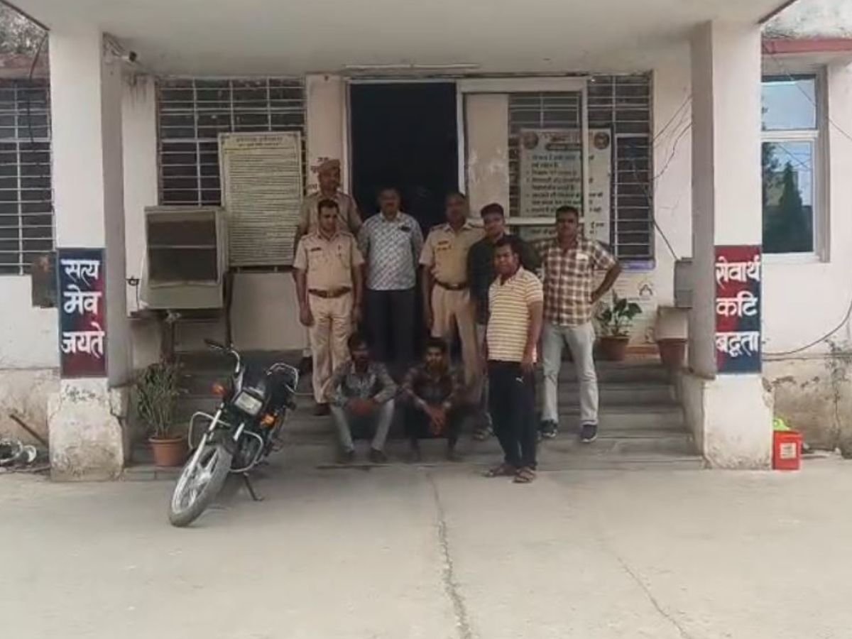 बारां में ट्रैक्टर और मोटरसाइकिल चोरी, पुलिस ने दो आरोपियों को किया गिरफ्तार