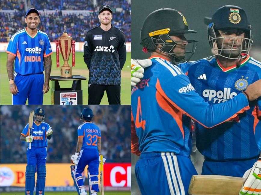NZ vs IND T20 Match: भारत ने न्यूजीलैंड को 8 विकेट से हराकर 3-0 की बढ़त के साथ T20 सीरीज अपने नाम की!