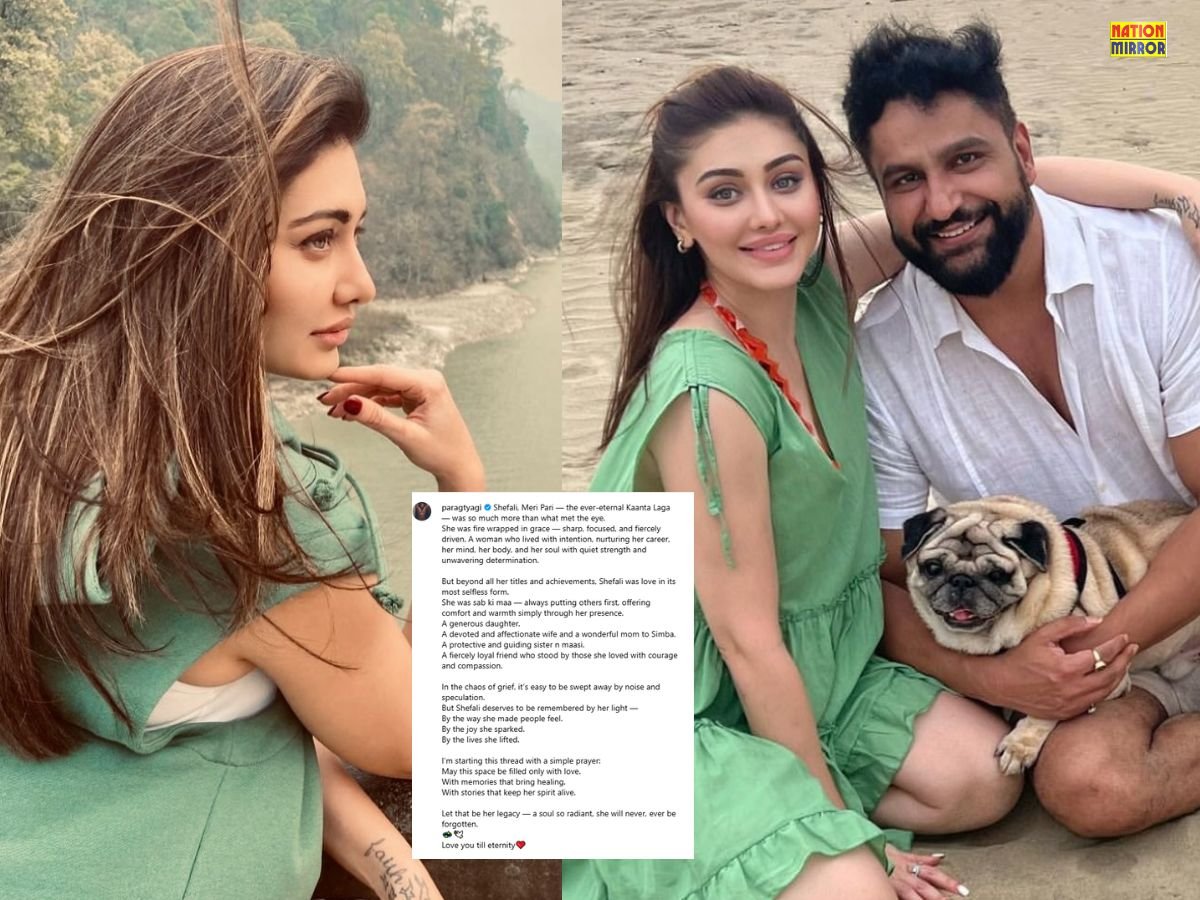 Parag Share Emotional Post: पत्नी शेफाली की तस्वीर शेयर करते हुए पराग त्यागी ने लिखा भावुक नोट!
