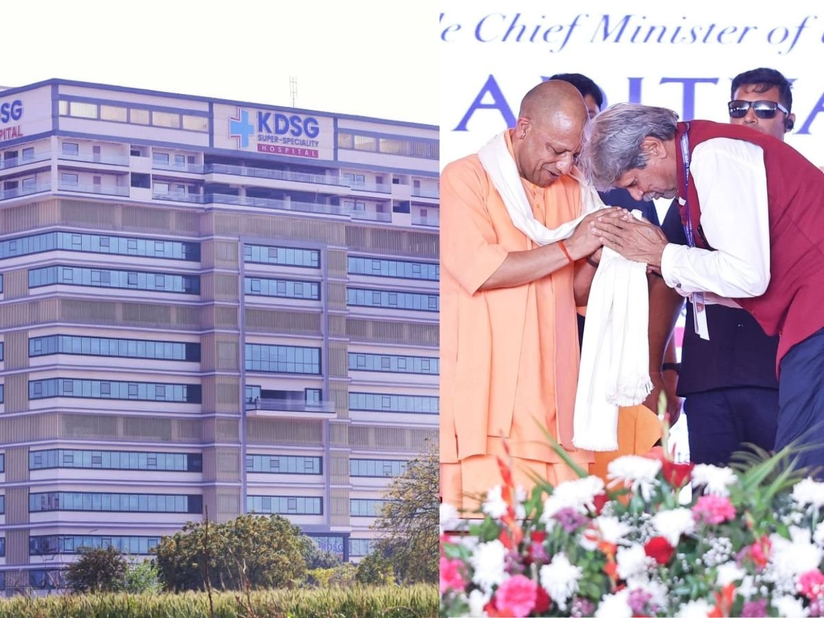 CM योगी ने किया KDSG हॉस्पिटल का उद्घाटन, कपिल देव का ड्रीम प्रोजेक्ट
