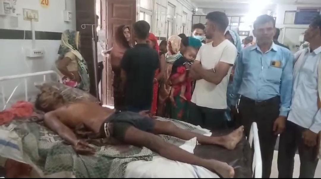 Satna news: नागौद में यूरिया संकट और किसानों पर एफआईआर के विरोध में कांग्रेस का प्रदर्शन