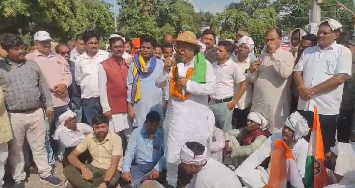 MP NEWS: सीधी में किसान की न्याय यात्रा