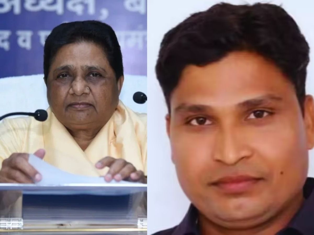 मायावती ने विक्रम सिंह को पार्टी से निकाला, अपराधियों को पार्टी में शामिल कराने का आरोप