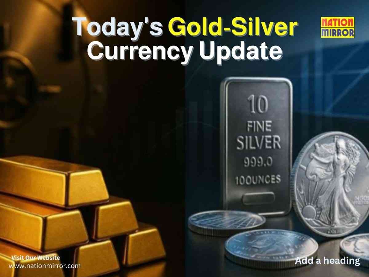 Today’s Gold Silver Currency Update: चांदी ने तोड़ा रिकॉर्ड! सोना भी रफ्तार में