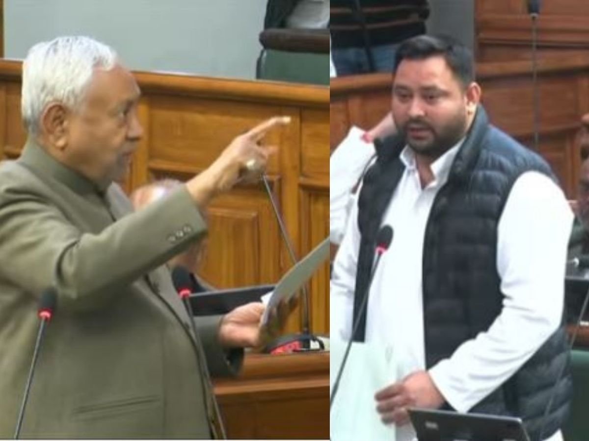 CM नीतीश और तेजस्वी के बीच बहस, गुस्से में नीतीश हुए खड़े और....