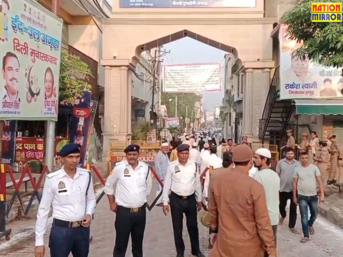 ईद-उल-अजहा 2025: हापुड़ में सुरक्षा के कड़े इंतजाम, पुलिस अलर्ट