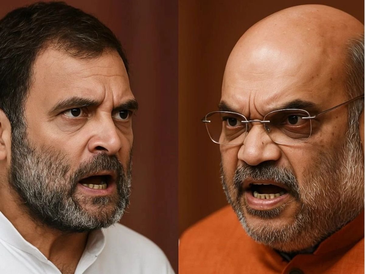 राहुल का शाह को चैलेंज, शाह बोले - मैं तय करूंगा कि कैसे जवाब देना है