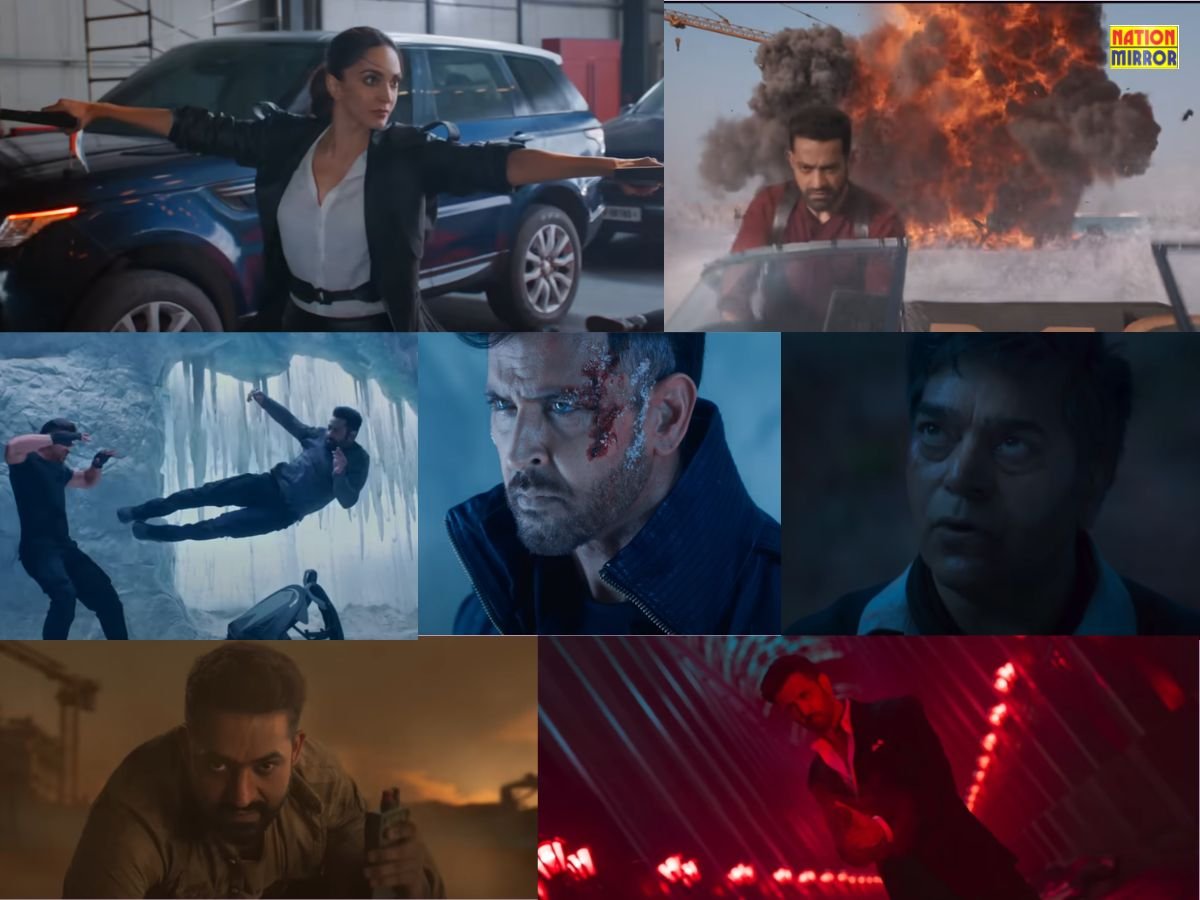 'War 2' Trailer Out: कियारा और ऋतिक की जोड़ी पहली बार एक साथ, NTR के साथ जबरदस्त भिड़ंत!