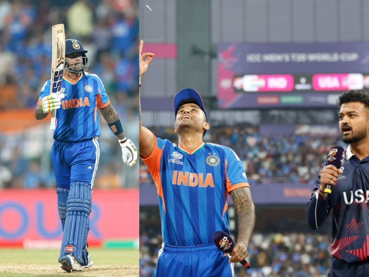 USA को 162 का टारगेट, डूबती टीम को सूर्या का सहारा, लगाई शानदार फिफ्टी