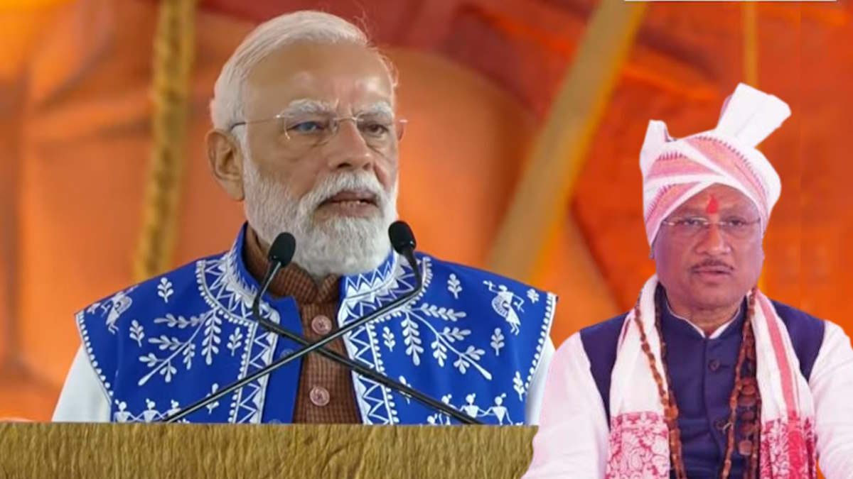 CG NEWS : PM नरेंद्र मोदी ने मुख्यमंत्री विष्णु देव साय की तारीफ की