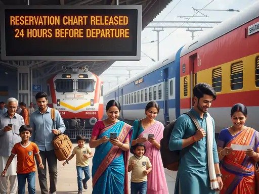 रेलवे का बड़ा फैसला : वेटिंग टिकट AC-स्लीपर में बैन