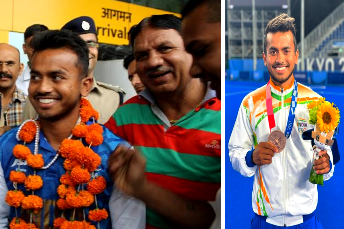 Vivek Sagar's Welcome: भोपाल में ओलिंपिक विजेता विवेक का WELCOME