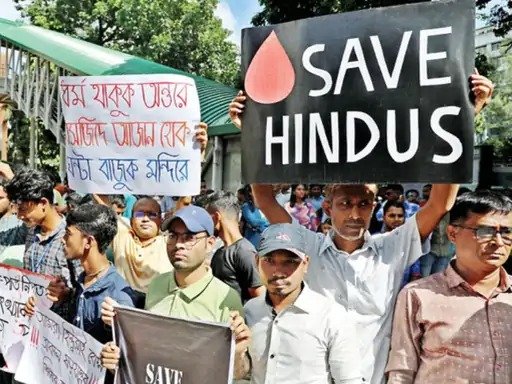 यूनुस पर प्रवासियों का फूटा ग़ुस्सा: ‘पाकिस्तान जाओ, हिंदुओं को क्यों कुचला?