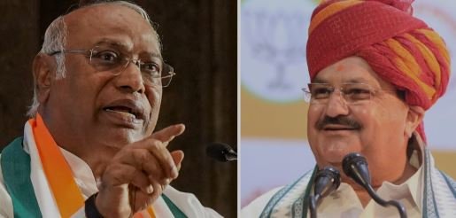 Chhattisgarh Political News: छत्तीसगढ़ में आज नड्डा और खरगे