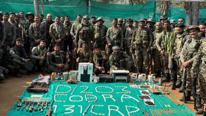 छत्तीसगढ़ में नक्सलियों पर बड़ा प्रहार: सुकमा के जंगलों से हथियार, IED और विस्फोटक बरामद