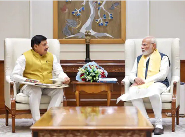 Mohan Yadav meets PM Modi: PM मोदी से मिले सीएम मोहन यादव