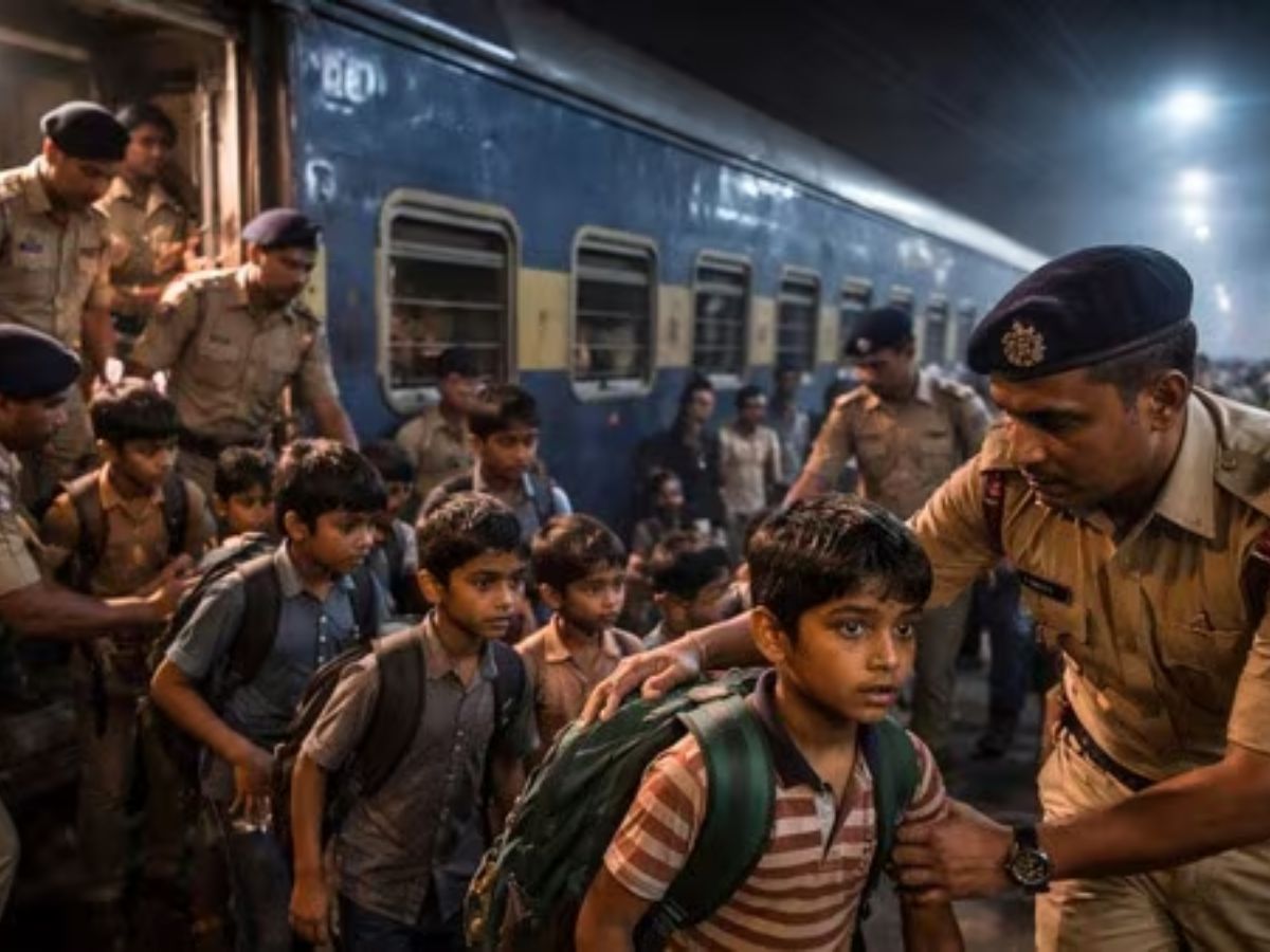 बिहार से महाराष्ट्र ले जाए जा रहे थे 163 मासूम,कटनी में पुलिस ने तस्करों को दबोचा