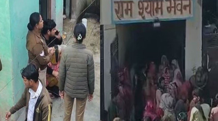मथुरा में 5 लोगों ने किया सुसाइड: माता-पिता ने दिया दूध में जहर, दीवाल पर लिखी वजह