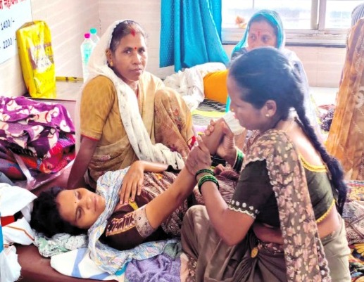 सावित्री ने कहा मेरे बच्चे की मौत के लिए पुलिस जिम्मेदार : मिसकैरेज के बाद निकले भ्रूण को जांच के लिए किया गया प्रिजर्व