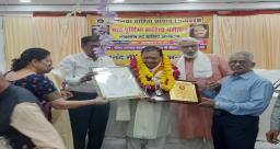 महाकवि सीताराम बघेल को राष्ट्रीय ‘घनानंद गीतिकाव्य अलंकरण-2026’