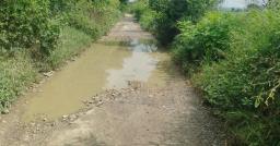 Sangrampur Road: चार साल से जर्जर सड़क, जीर्णोद्धार की राह देख रहे ग्रामीण