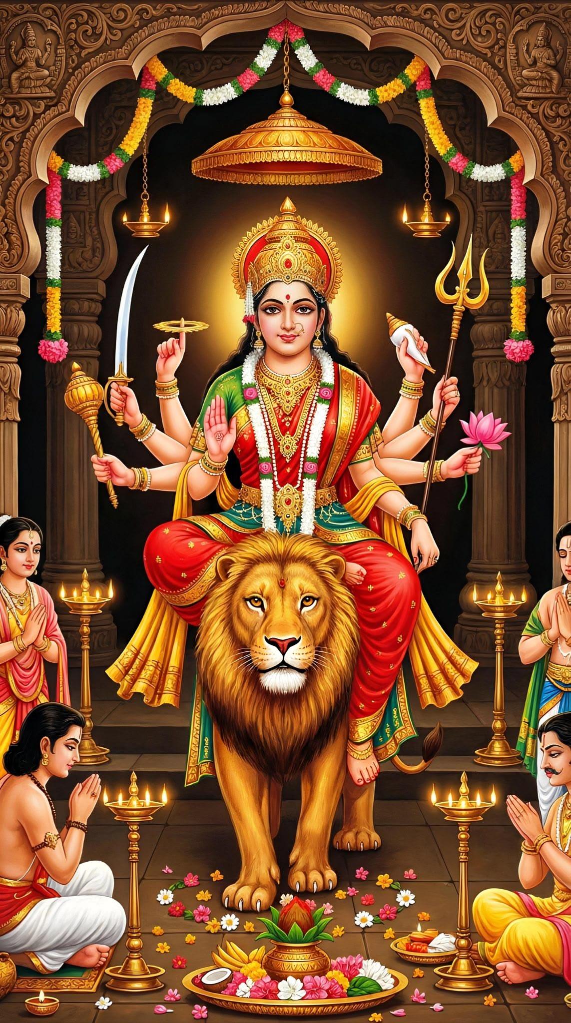नवरात्रि दूसरा दिन: मां ब्रह्मचारिणी की पूजा, कथा और महत्व जानें