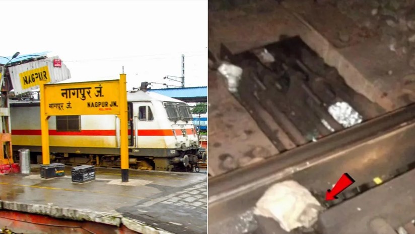 नागपुर रेलवे स्टेशन पर सो रहे यात्रियों को शख्स ने कंक्रीट स्लैब से कुचला 2 की मौत भयावह मंजर देख सहमे लोग