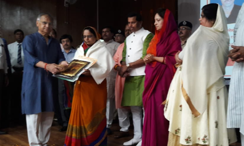 शहीद सम्मान समारोह के मौके पर ग्वालियर में 52 परिवारों का सम्मान