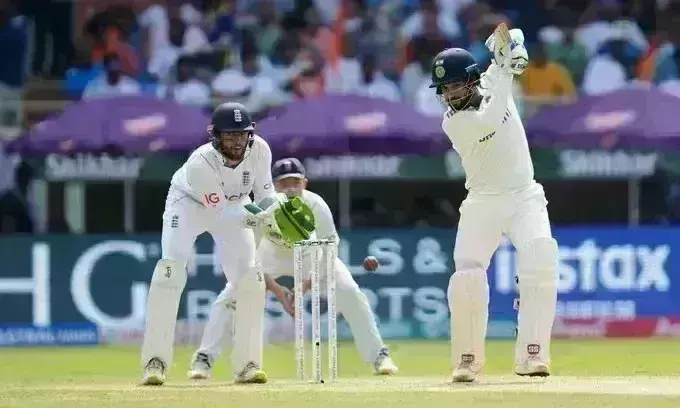 ind vs eng  भारत के तीन विकेट गिरे यशस्वी जायसवाल ने शतक लगाया