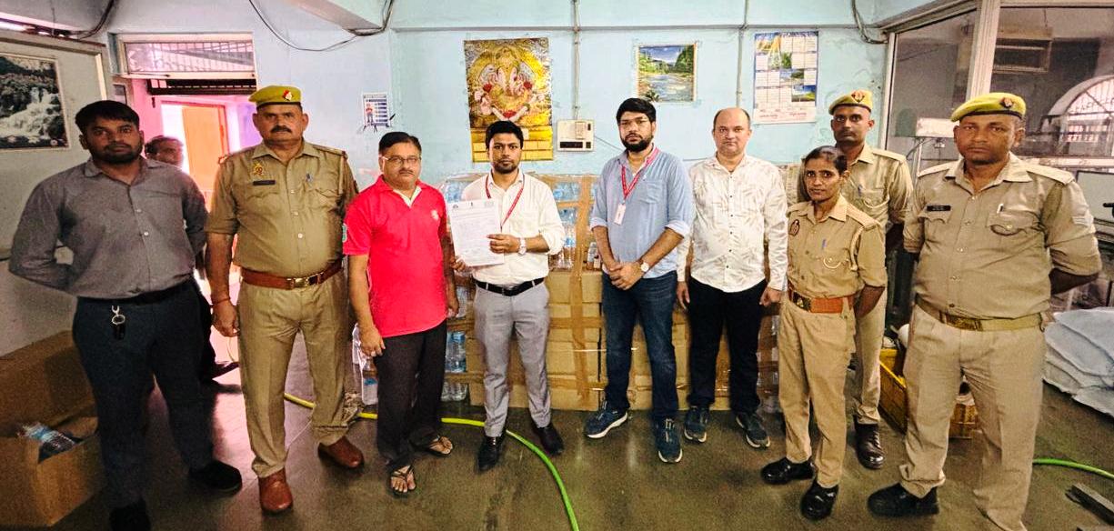 बिना लाइसेंस पैक्ड ड्रिंकिंग वाटर का निर्माण महोबा में बीआईएस की छापेमारी