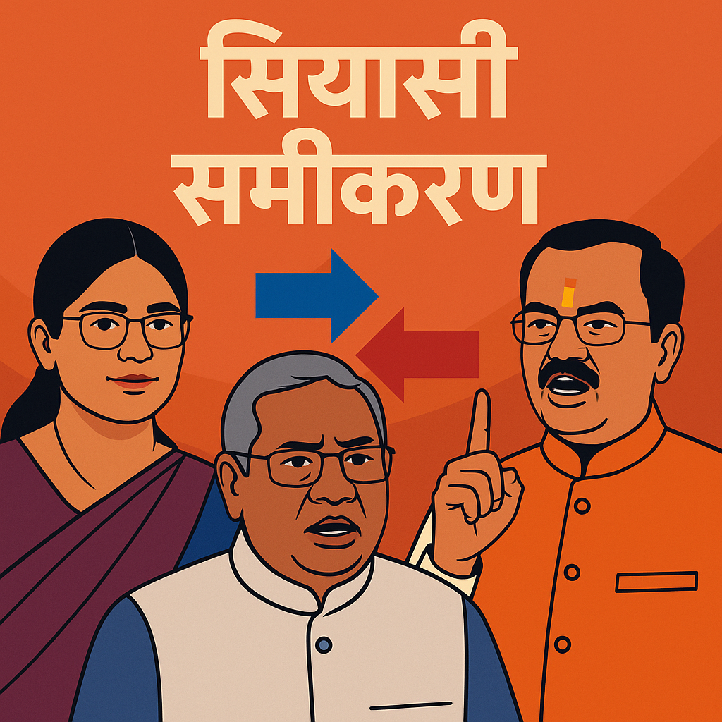 एनडीए के सहयोगियों ने bjp को किया चौंकाया पंचायत चुनाव में अलग राह पर अपना दल एस और निषाद पार्टी