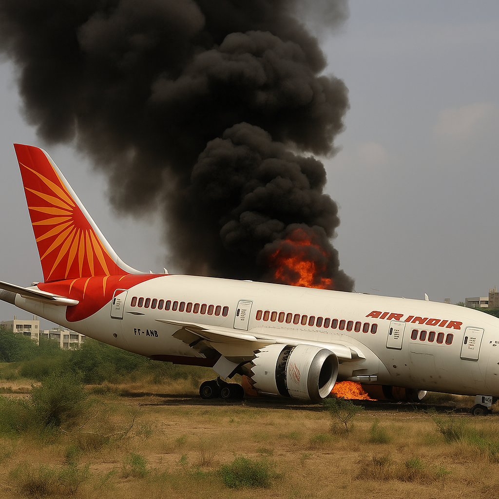air india flight crash चेयरमैन एन चंद्रशेखरन बोले – यह अत्यंत दुखद हादसा पीड़ितों के परिवारों को हरसंभव मदद दी जा रही