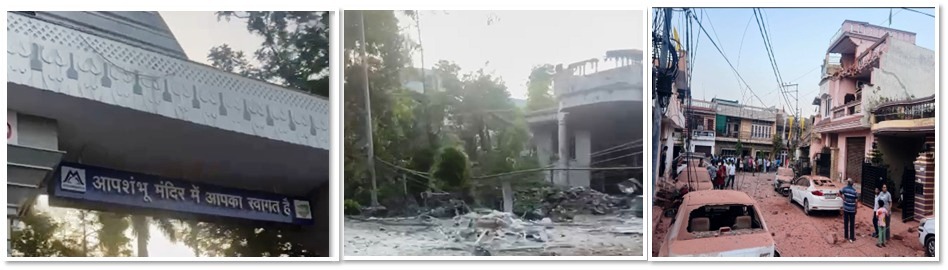 पाकिस्तान ने जम्मू के शंभू मंदिर को बनाया निशाना सीमावर्ती इलाकों में तनाव बढ़ा