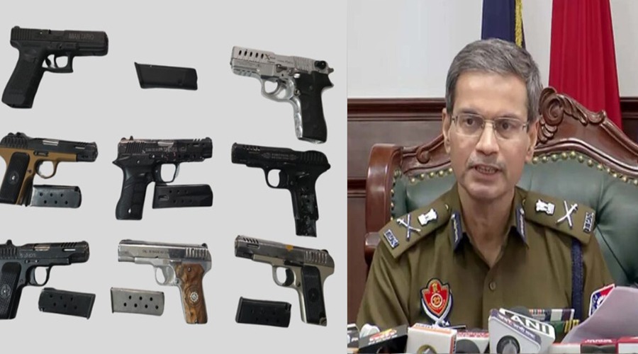 सीमा पार हथियार तस्करी का भंडाफोड़ अमृतसर पुलिस और bsf की संयुक्त कार्रवाई 4 आरोपी गिरफ्तार